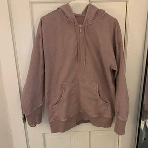 Lululemon Athletica Mauve Size10 Zip Up Hoodie